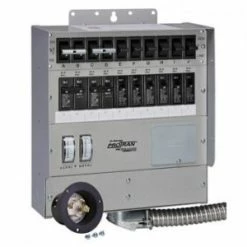 30 Amp, 10-circuit, Indoor Transfer Switch
