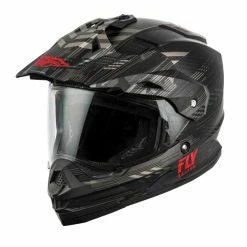 Fly Racing Trekker Quantum Helmet Black / Grey / HiVis