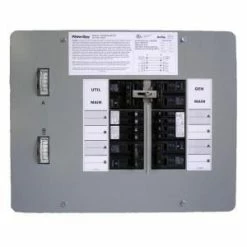 50 Amp, 12-circuit, Indoor Transfer Switch