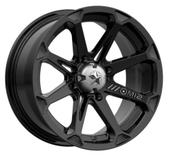 MSA M12 Gloss Black Diesel Wheel 14x7 +10mm Offset