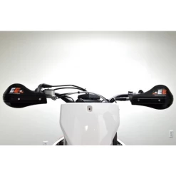 Enduro Engineering Composite Moto Roost Deflectors Black With Mounting Kit 53-224