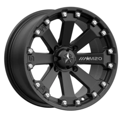 MSA M20 Matte Black Kore Wheel 4/156 14x7 +10mm Offset